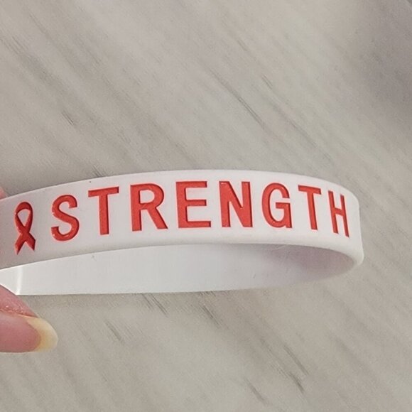 Pink Ribbon Breast Cancer 12 Piece Collection Tee Shrt Bracelets - Picture 9 of 14